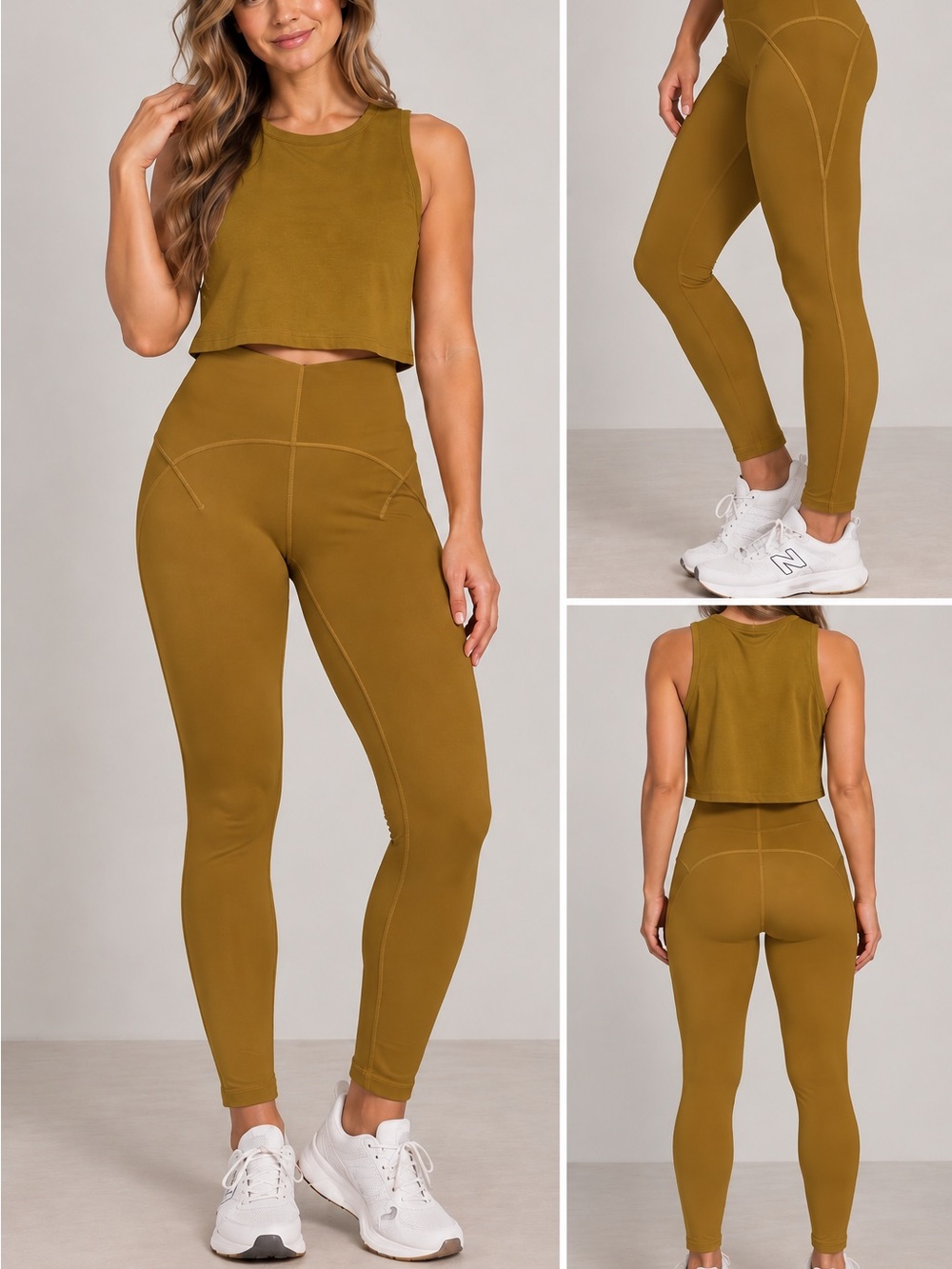 lululemon athletica High-Rise Mustard Yellow Leggings